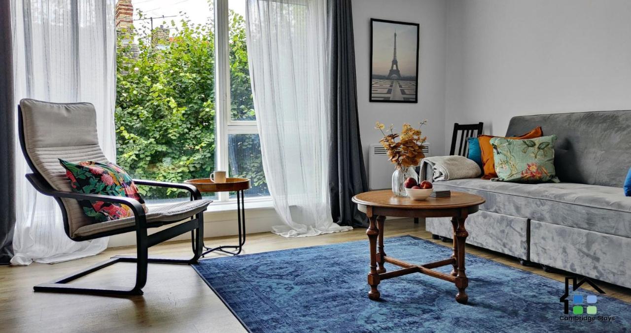 Cambridge Stays Riverside 2Br Flat-Walk To Centre-Parking-Balcony Exterior photo